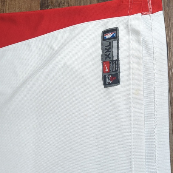 Vintage 90s Nike Chicago Bulls Shooting Warm Up Shooting Shirt XXL - Picture 2 of 9